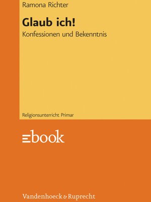cover image of Glaub ich!